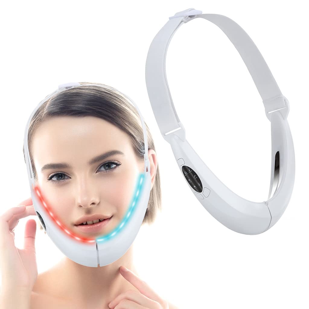HANNEA Smart V-Face Machine Face Massager EMS Micro-current Multi-function Face-lifting Remove Double Chin Tighten Facial Contour Women Beauty Product HANNEA Smart V-Face Machine Face Massager EMS Micro-current Multi-function Face-lifting Remove Double Chin Tighten Facial Contour Women Beauty Product